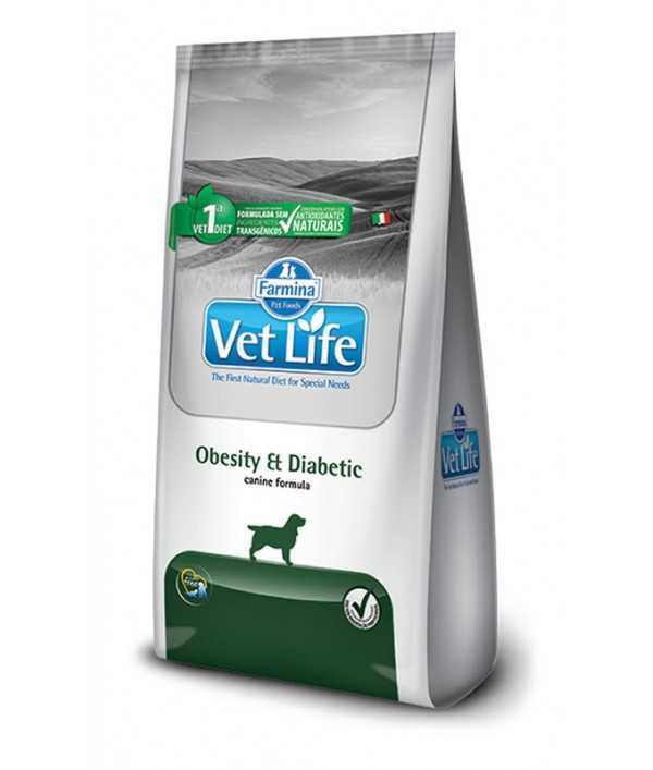 Vet Life Canino Obesity & Diabetic